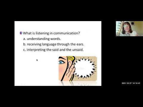AS2021:Listening: The Cinderella skill in language learning with Patricia Arbona