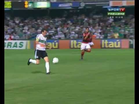 1º gol Lincoln - Coritiba 3 x 0 Flamengo - Brasileirão 2012