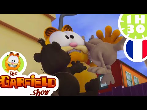 💪 Garfield VS Odie ! 👏 Épisodes drôles - GARFIELD ET CIE OFFICIEL 🇫🇷