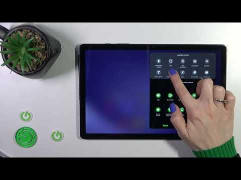 How to Edit Notification Panel Shortcuts on SAMSUNG Galaxy Tab A9+?