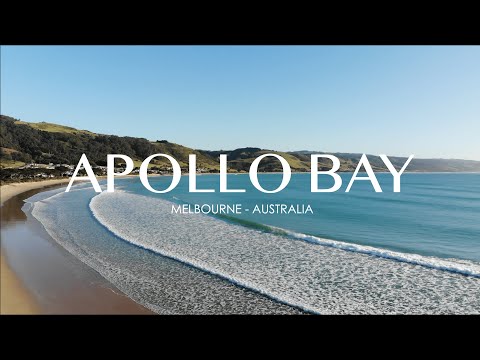 Drone footage of Apollo Bay