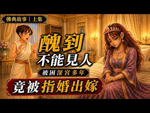 她醜到被關進深宮&hellip;卻被國王逼著出嫁？（佛典故事｜醜陋的公主｜上集）