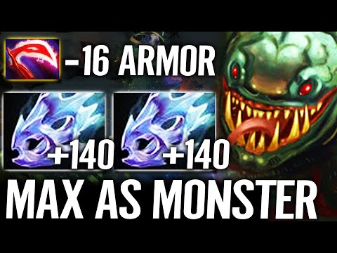 🔥 2x Moonshard MAX AS Tidehunter — WTF -16 ARMOR Desolator 100% Monster Dota 2 Pro