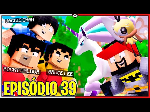 Minecraft A Lenda dos Campeões 4 #39 - Terceiro Ginásio com FAMOSOS [Pixelmon]