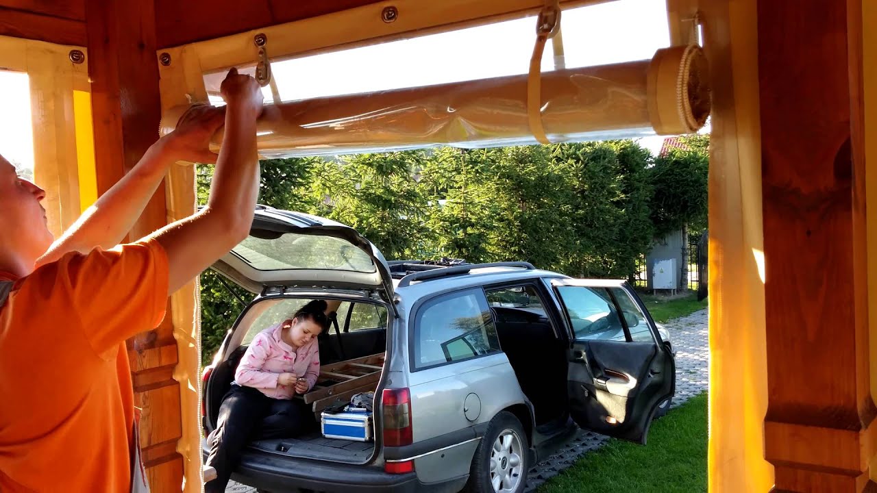 Zamknięcie w plandece do Altanki