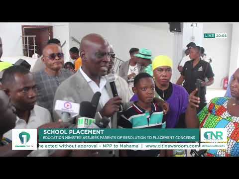 Haruna Iddrisu Assures Parents as SHS Placement Centres Stay Open After Reopening