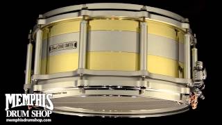 Video thumbnail for Pearl 14 x 6.5 Limited Edition Chad Smith Free Floater Tricolon Snare Drum - 360 by Memphis Drum Shop