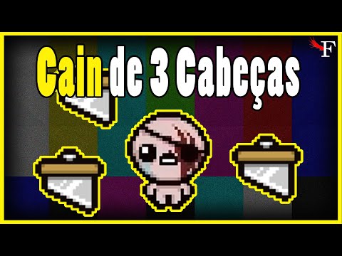 A LENDA DO T. CAIN DE 3 CABEÇAS 😱😱😱 - THE BINDING OF ISAAC REPENTANCE - #533 PTBR