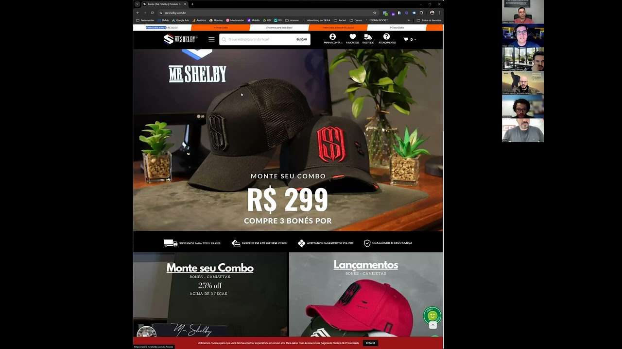 Análise e Checklist para E-Commerce - CRO e UX