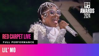 Our &quot;Superwoman&quot; Lil Mo Performed &quot;4 Ever&quot; On The Red Carpet Stage! | BET Awards &#39;24
