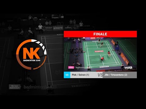 Selena Piek / Cheryl Seinen vs Debora Jille / Alyssa Tirtosentono (VD, FINALE) - NK Badminton 2019
