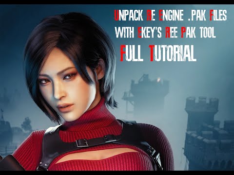 Unpack RE Engine .PAK Files with Ekey's REE PAK Tool – Full Tutorial