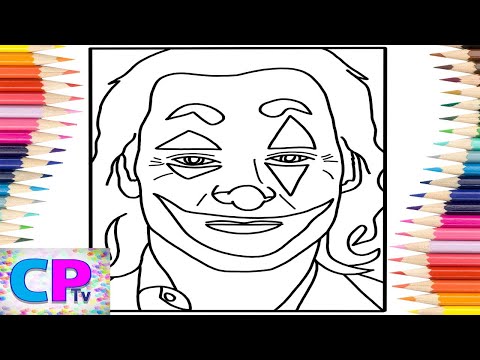 Joker Coloring Pages/Portrait of Joker/Cartoon - On & On (feat. Daniel Levi) [NCS Release]