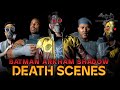 Batman Arkham Shadow All Game Over Death Scenes