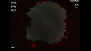 2025-09-12 All sky camera capture from Poiana Rusca Mountains, Romania