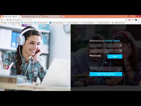Online Exam System (PHP OOP, ajax, jQuery) – Overview