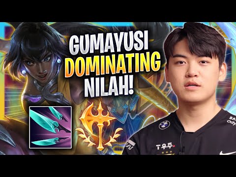 GUMAYUSI DOMINATING WITH NILAH! - T1 Gumayusi Plays Nilah ADC vs Zeri! | Bootcamp 2023