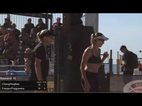 AVP Huntington Beach Open | Cheng/Hughes vs Friesen/Pregowska | Round of 16