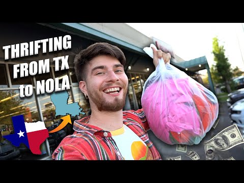 Thrifting From Texas to New Orleans! Trip to the Thrift #358