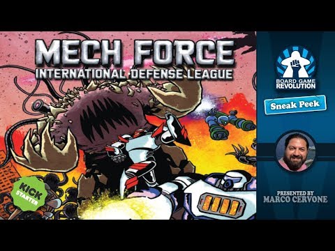Mech Force KS videoMech Force International Defense League - BGR Sneak Peek
