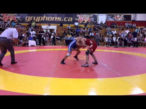 2014 Canada Cup: 57 kg Marcel Ewald (GER) vs. Erkin Tadzhimetov (UZB)