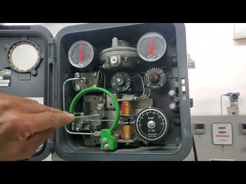 HOW TO CALIBRATE THE PENUMATIC FISHER PRESSURE CONTROLLER MODEL 4160 AND MODEL: C1