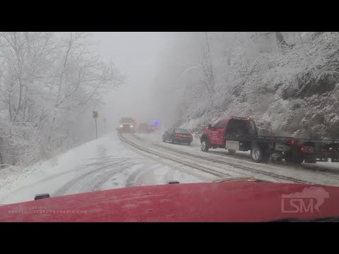 02-06-2021 Jasper, AR - Southeastern Snow Causes Travel Issues