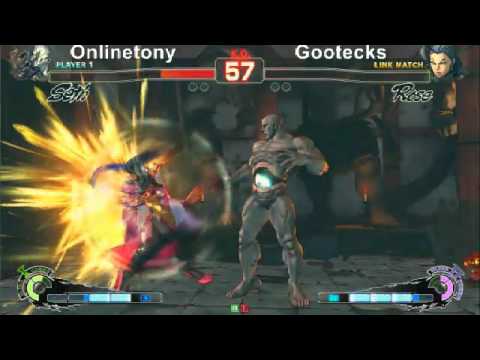 SSF4 AE: OnlineTony (Seth) vs gootecks (Rose) - levelup (Round One Arcade)