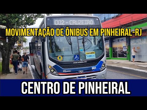 ✅️[ Centro de Pinheiral ] Movimentação de Ônibus em Pinheiral-RJ
