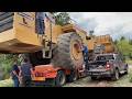 Top 5 Mega Machine Transports In Action Excavators Loaders Bulldozers Mega Machines Movies