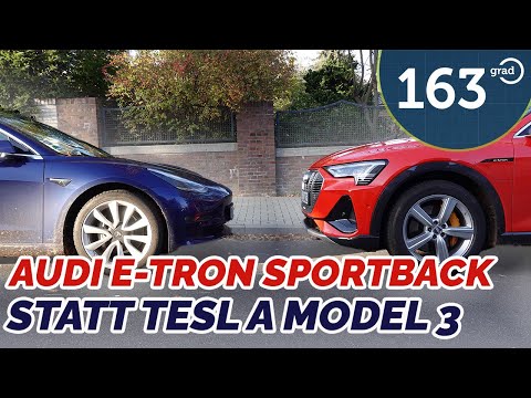 Audi e-tron 55 Sportback Quattro - 2 Wochen Audi statt Tesla - 163 Grad