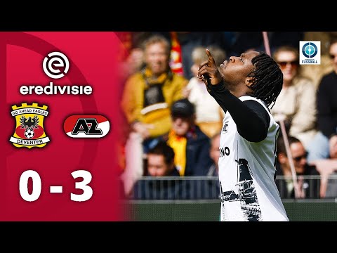 Eigentor leitet AZ-Sieg ein! Klarer 3:0-Erfolg gegen Eagles | Go Ahead Eagles - AZ Alkmaar