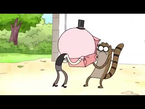 Regular Show - Pops Eats Donuts