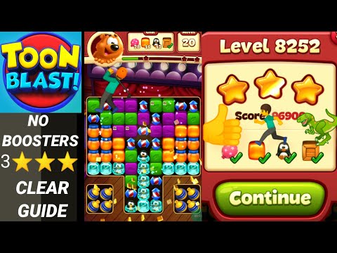 Toon Blast Level 8252