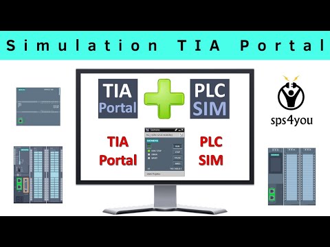 Simulation S7 1200 / 1500 with PLCSIM in the TIA Portal – PLC programming – Advanced course (Chap...