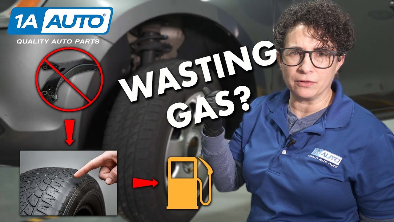 Poor gas mileage? Check your tire tread wear for a suspension problem and save money on gas.