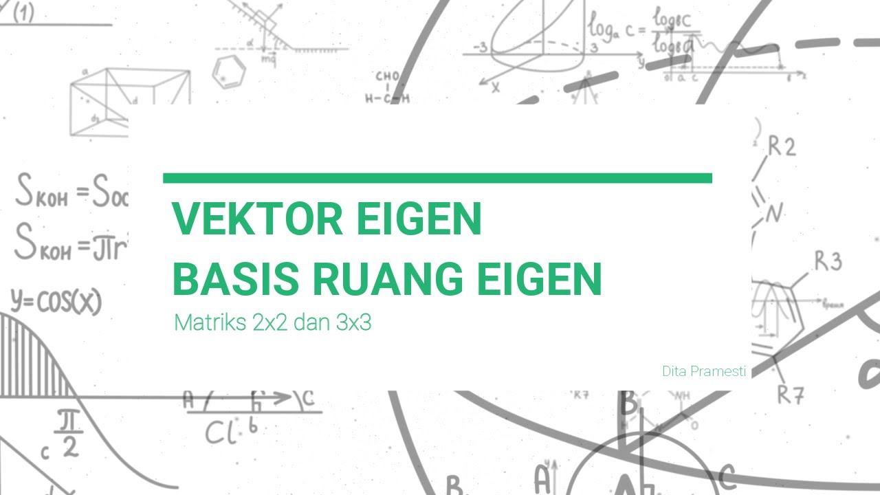 VECTOR SPACE MATRIX | EIGEN VECTORS AND EIGEN SPACE BASIS