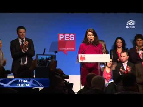 L'intervento di Matteo Renzi al congresso del PSE