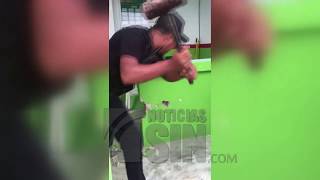 Supuestos miembros de Fenabancas destruyen bancas de loterías en diferentes puntos del país