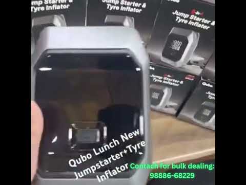 QUBO car Jump Starter with Tyre Inflator