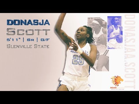 Donasja Scott | #25 | 5'11" | SR | Glenville State | Highlights 2018-19