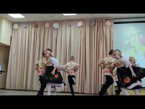 Русский танец "Ой, Вася-василек" подготовительная группа.