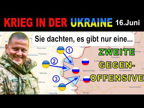 16.Juni: ENDLICH - Ukrainer beginnen, die russische Verteidigung in BAKHMUT aufzuschlitzen