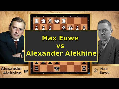 Alekhine CRUSHES Euwe in World Championship Clash! ♟️🔥 #chesshistory