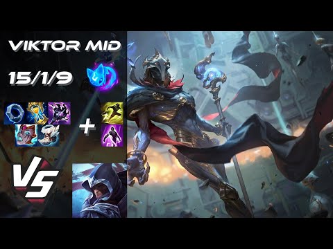 MID Viktor vs Talon - NA Grandmaster Patch 25.S1.8