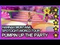 Hannah Montana Spotlight World Tour Pumpin Up The Party 5 Stars Hard