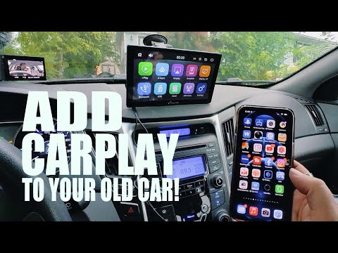 Carpuride 9" Carplay / Android Auto Touch Screen. The Ultimate Stereo Addon for Your Old Car