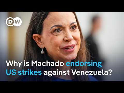 Venezuelan opposition leader Maria Corina Machado praises US military operations | DW News