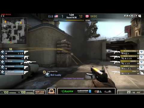 CLG vs SKDC - Dust 2(FACEIT 2015 League)