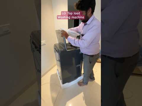 Thumbnail for Unboxing LG top load washing machine #viral #washingmachine #lg #ytshort #shorts #short #ytshorts